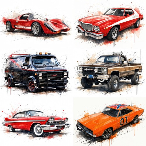 Cult car series show - cult,